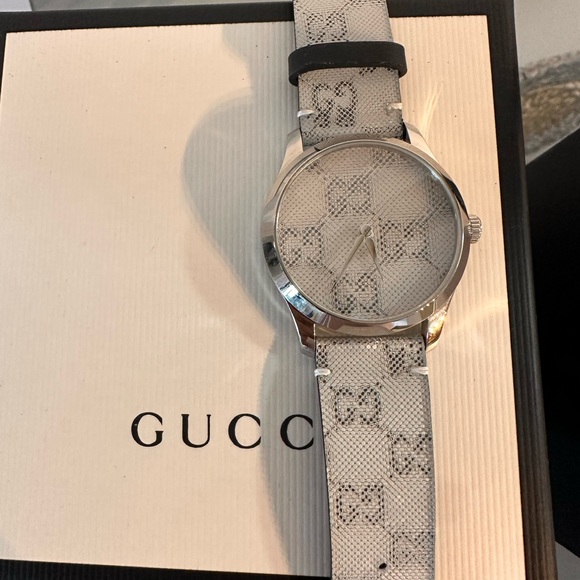 Gucci G-timeless holo strap watch 38 mm - Picture 4 of 6